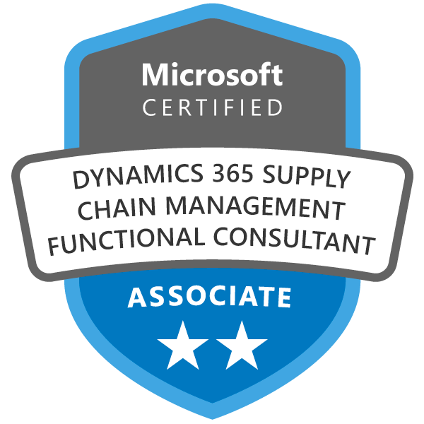 Dynamics 365 Supply Chain Functional Consultant